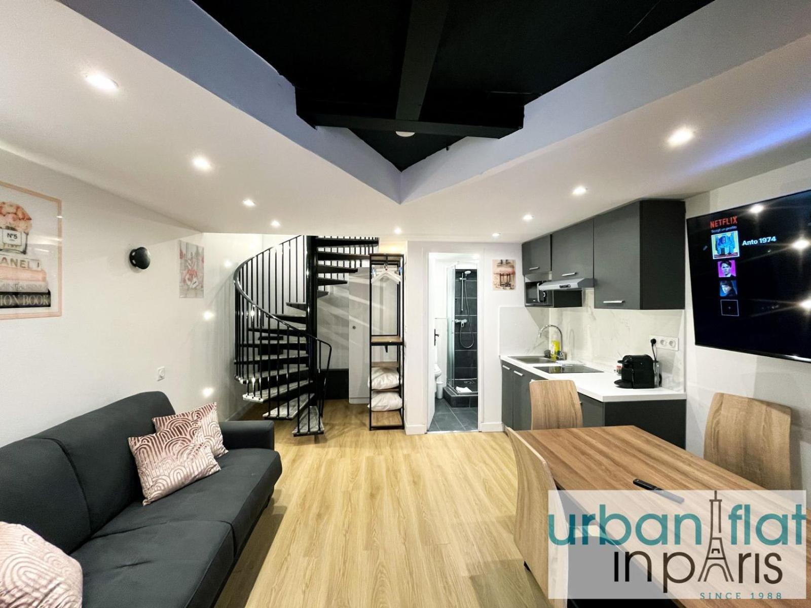 Апартаменты Urban Flat 179 - Pretty Loft Montorgueil Париж Экстерьер фото