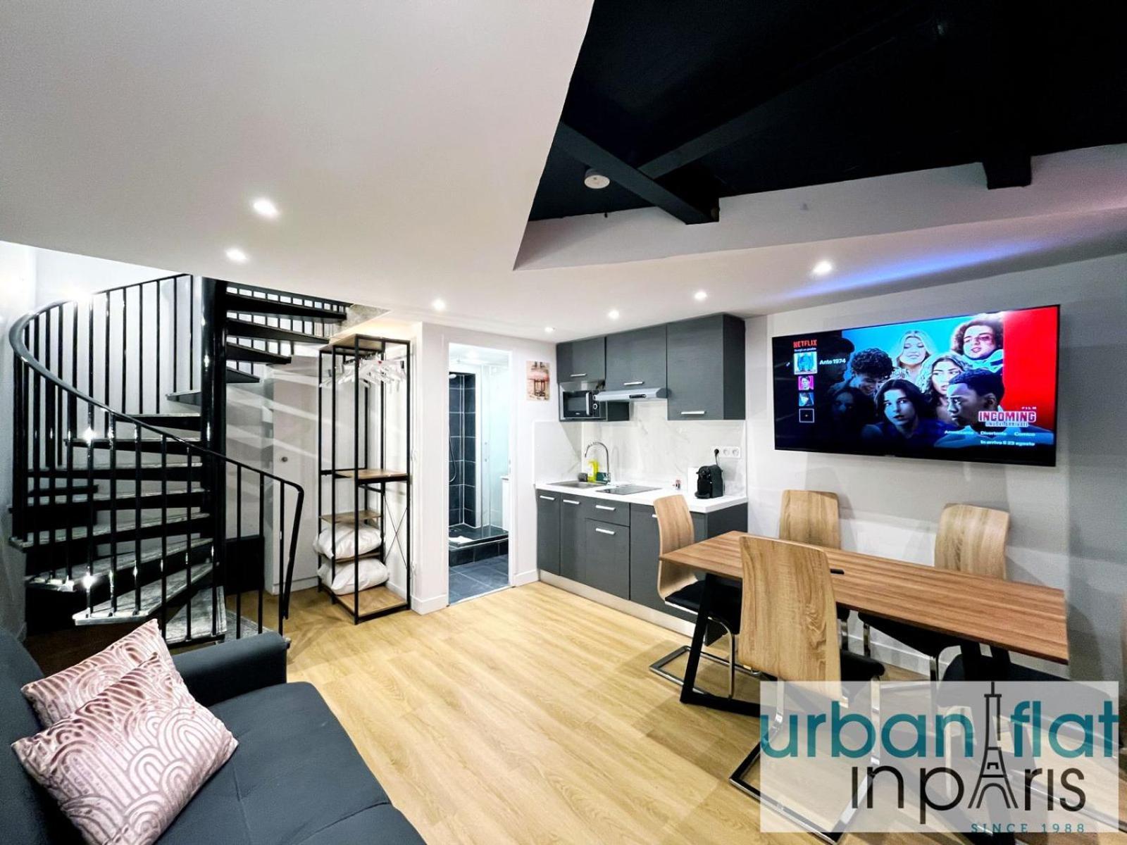 Апартаменты Urban Flat 179 - Pretty Loft Montorgueil Париж Экстерьер фото