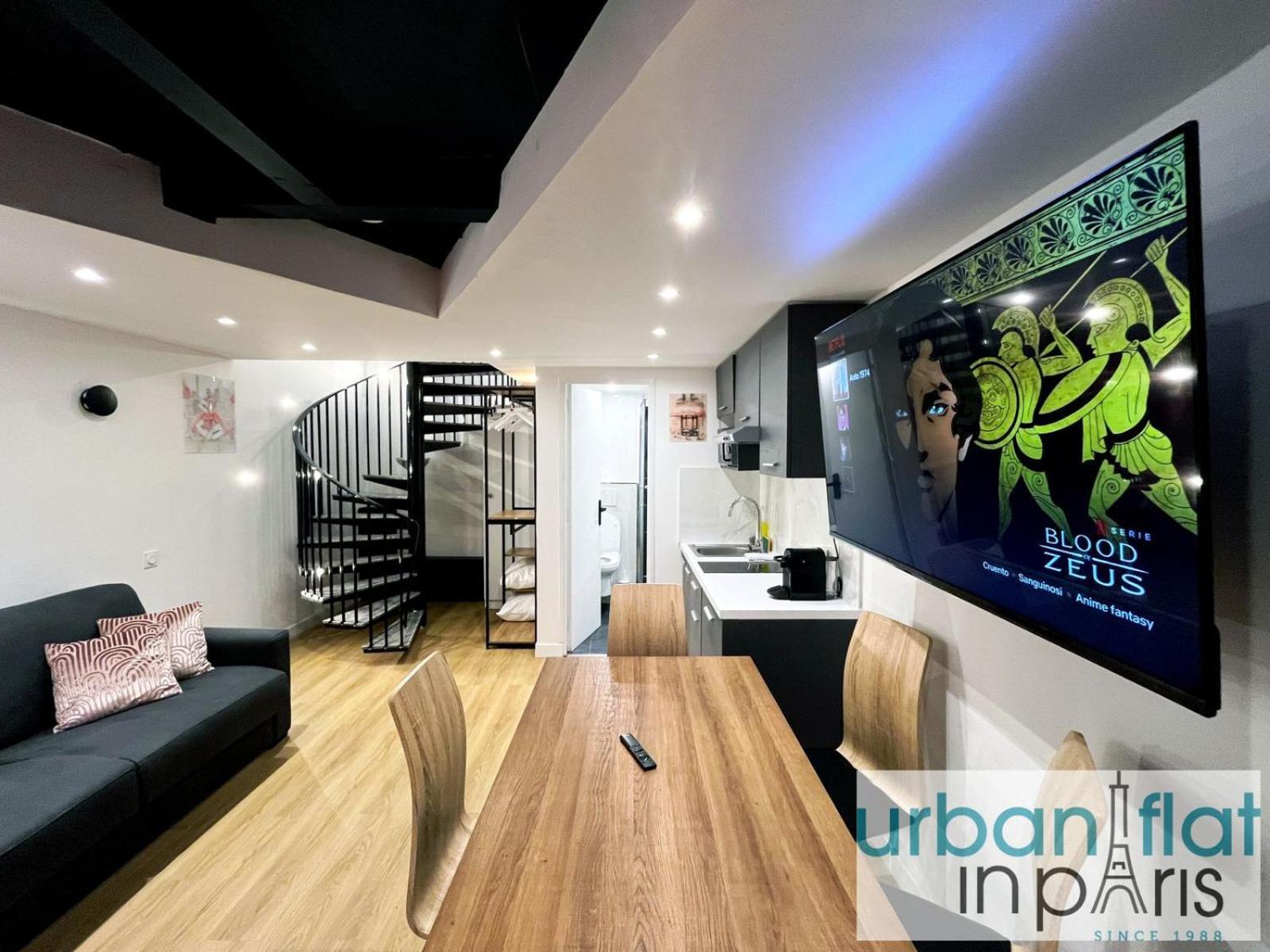 Апартаменты Urban Flat 179 - Pretty Loft Montorgueil Париж Экстерьер фото