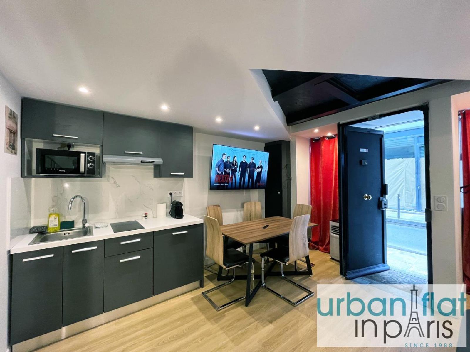 Апартаменты Urban Flat 179 - Pretty Loft Montorgueil Париж Экстерьер фото